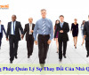 Phương Pháp Quản Lý Sự Thay Đổi Của Nhà Quản Lý Phương Pháp Quản Lý Sự Thay Đổi Của Nhà Quản Lý