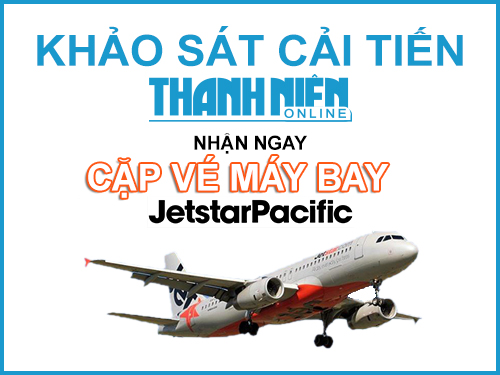 Chỉ với 5 phút thực hiện khảo sát bạn có cơ hội nhận cặp vé máy bay. Liệu bạn có muốn thử?