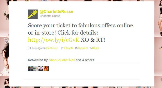 Charlotte Russe - Subiz live chat