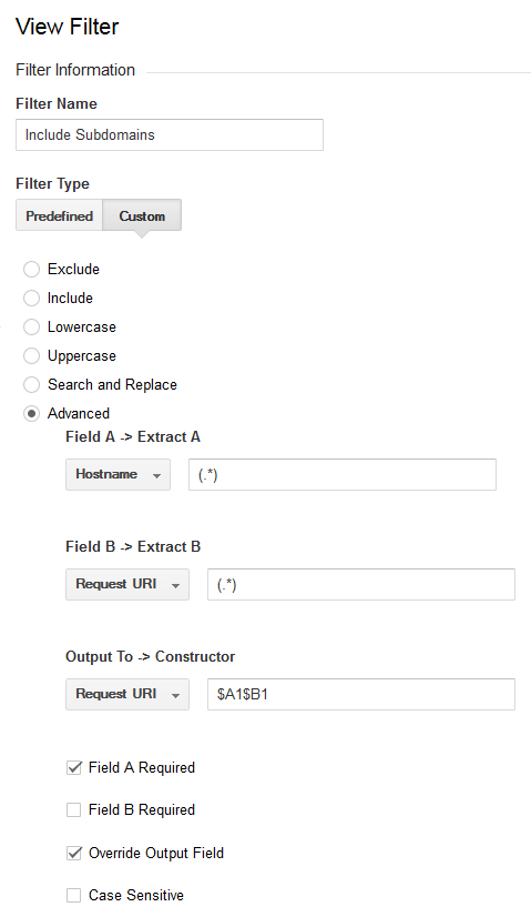 Cách thêm domain phụ vào URL mà Google Analytics thu thập