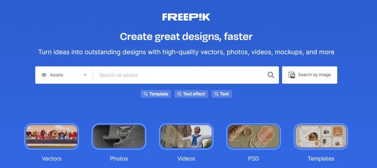 Freepik là nền tảng cung cấp hình ảnh chất lượng cao