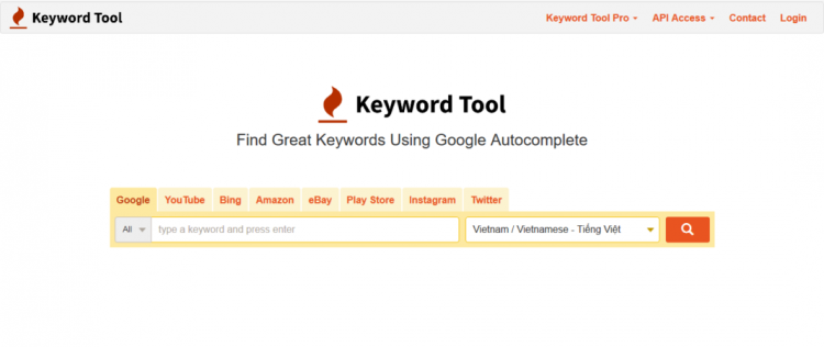 Keyword Tool giúp doanh nghiệp bắt kịp xu hướng tìm kiếm