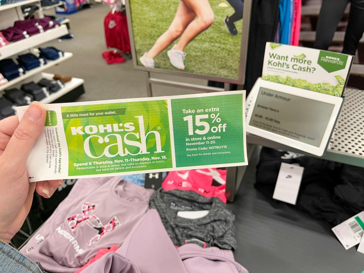 Kohl's Cash kích thích khách hàng mua sắm nhiều hơn