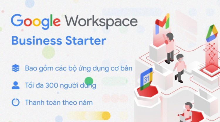 Gói Business Starter phù hợp với doanh nghiệp nhỏ hơn 100 người