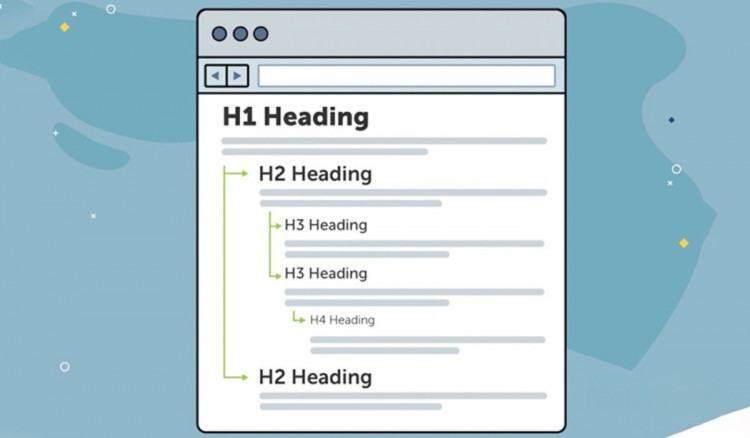 Tạo heading phù hợp khi xây dựng web chuẩn SEO