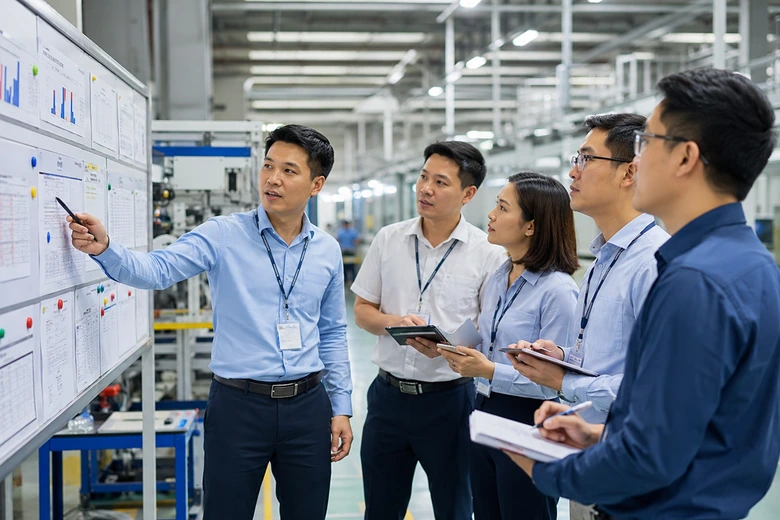 5S & Kaizen trong nhà máy