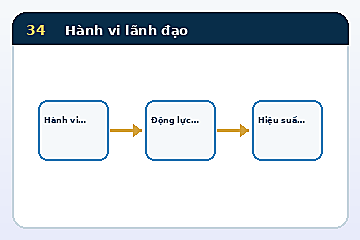 Minh họa cấu trúc Mô hình Hành vi lãnh đạo