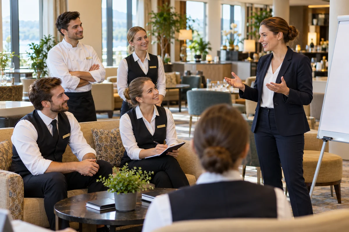 Nhân sự châu Âu tại nơi làm việc trong lĩnh vực Khách sạn, Nhà hàng & Resort — Danh mục chương trình đào tạo
