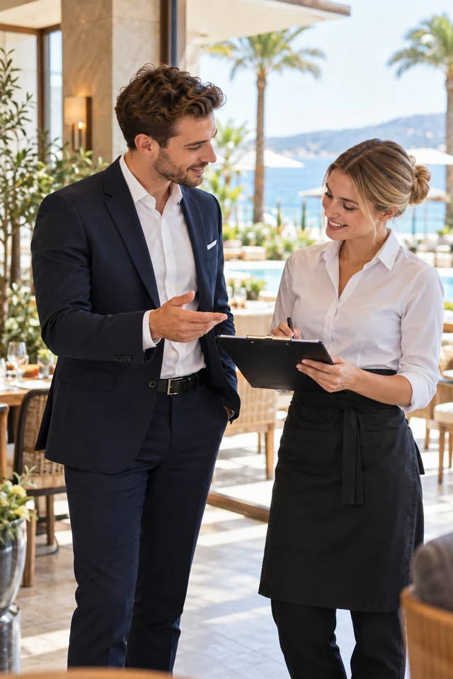 Nhân sự châu Âu tại nơi làm việc trong lĩnh vực Khách sạn, Nhà hàng & Resort — Lộ trình đào tạo theo cấp bậc