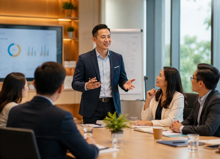 Leadership training for manufacturing companies